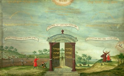 The Sacrifice of Isaac by Jewish School